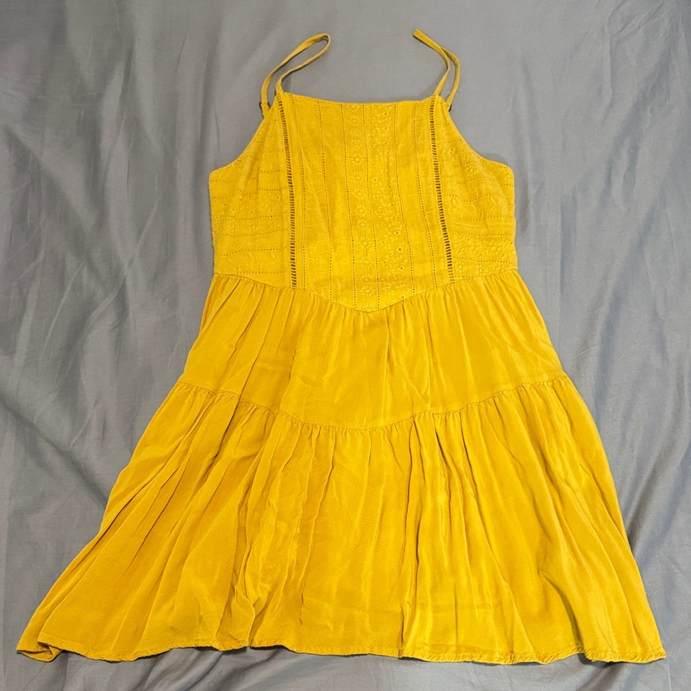 Wild Fable Mustard Mini Dress